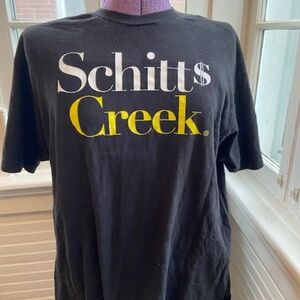 Official Schitt's Creek T-Shirt XL extra large Unisex tee tv logo Ew David